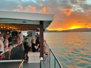 Sundowner sunset cruise boat for the best sunset views in Airlie Beach