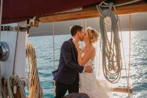 Get Married on a yacht boat in the Whitsundays with Lady Enid