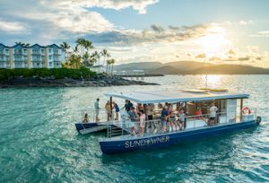 Sundowner Cruises Airlie Beach sunsets iconic Whitsunday Adventures