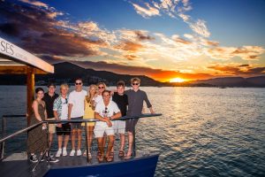 Sundowner Cruises Airlie Beach Sunset Iconic Whitsunday Adventures